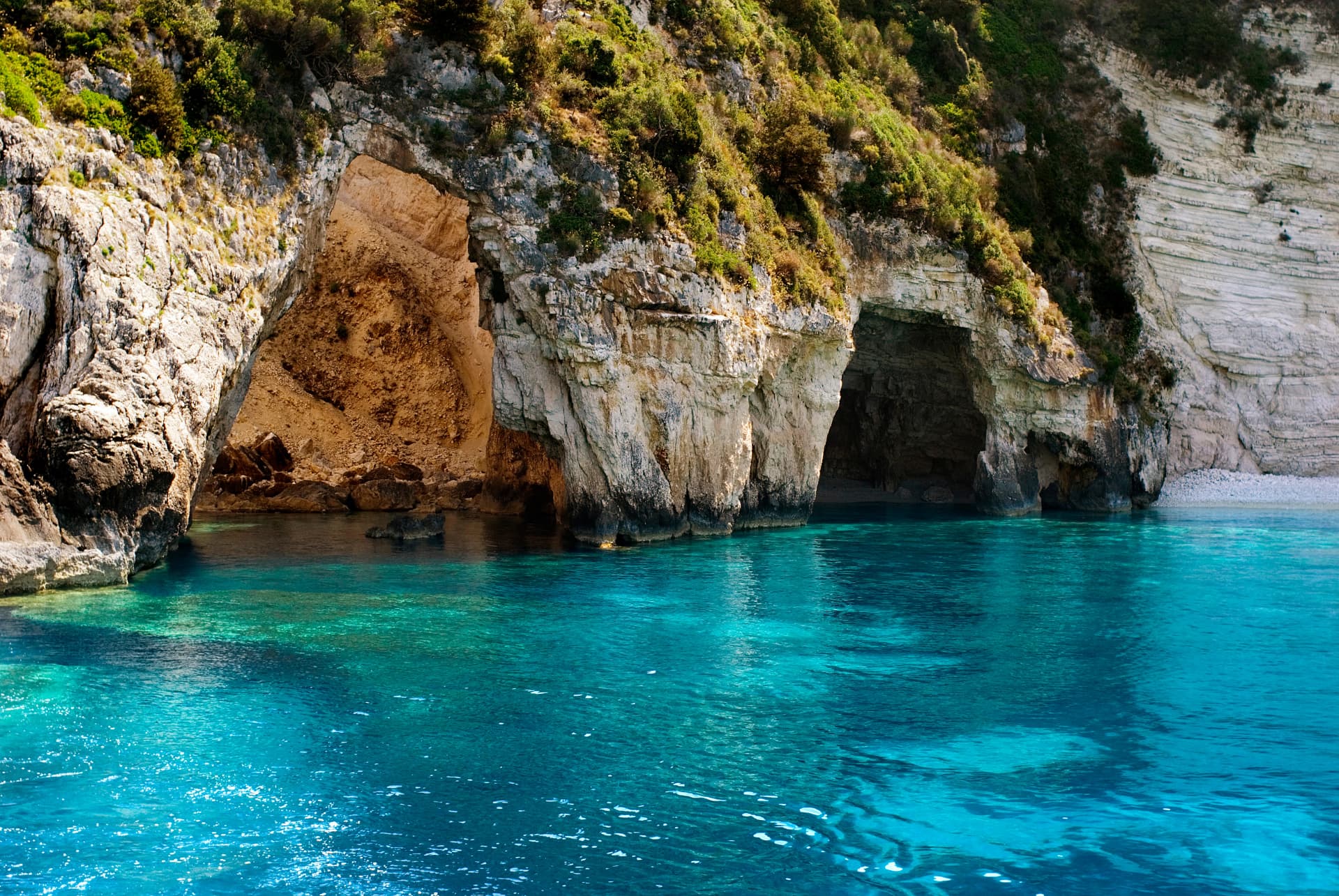 Blue Cave,Paxos